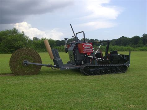 sod roll installation equipment